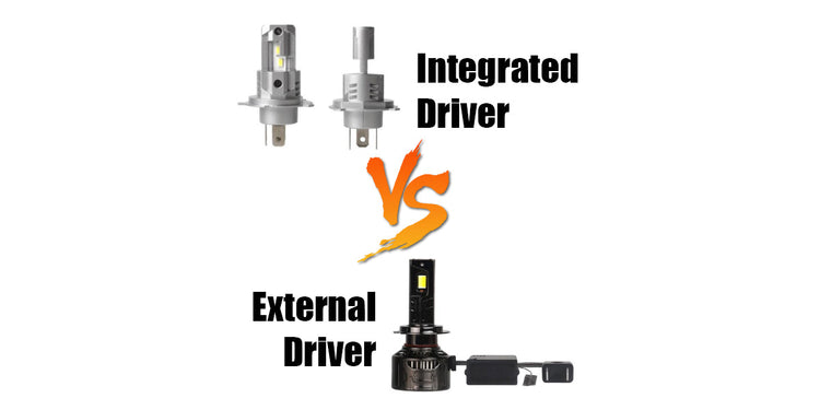 A Look At the Differences Between Integrated and External LED Headlight Bulb Drivers