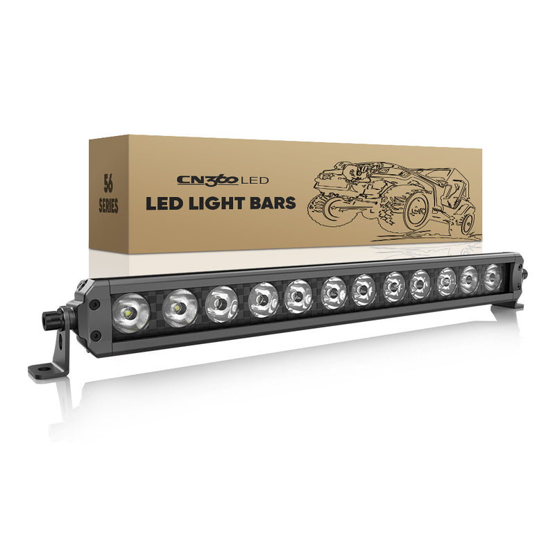 Load image into Gallery viewer, 56 Series 120W 20 Inch Projector Single Row Light Bars