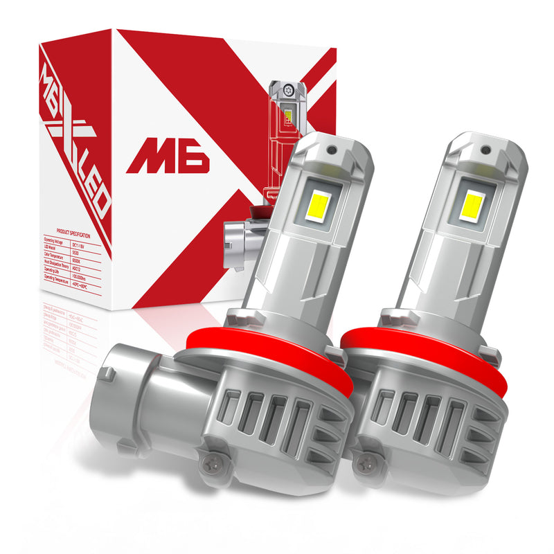 Load image into Gallery viewer, M6X Series H11 All-Around Illumination LED Headlight Bulb