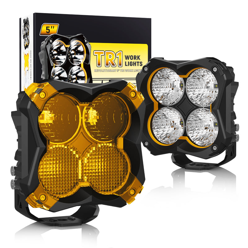 Load image into Gallery viewer, TR1 Series 5 Inch LED Work Light with Driving Beam