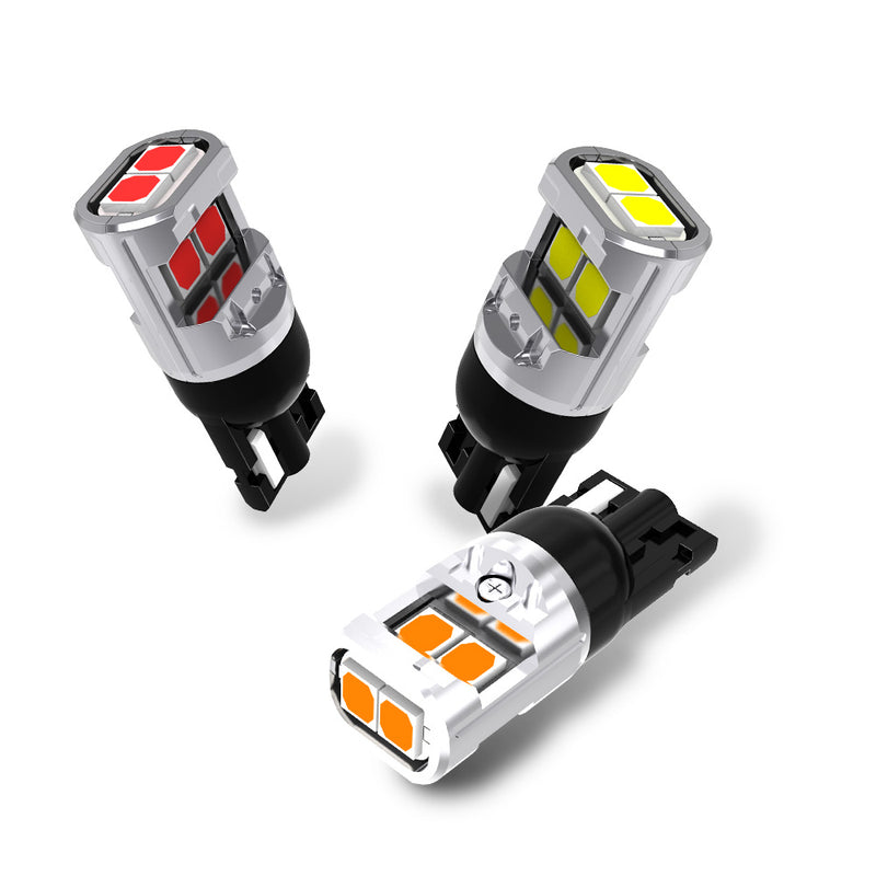 Cargue la imagen en el visor de la galería, S09 Series T10 LED Interior Bulbs with 6 SMD LEDs