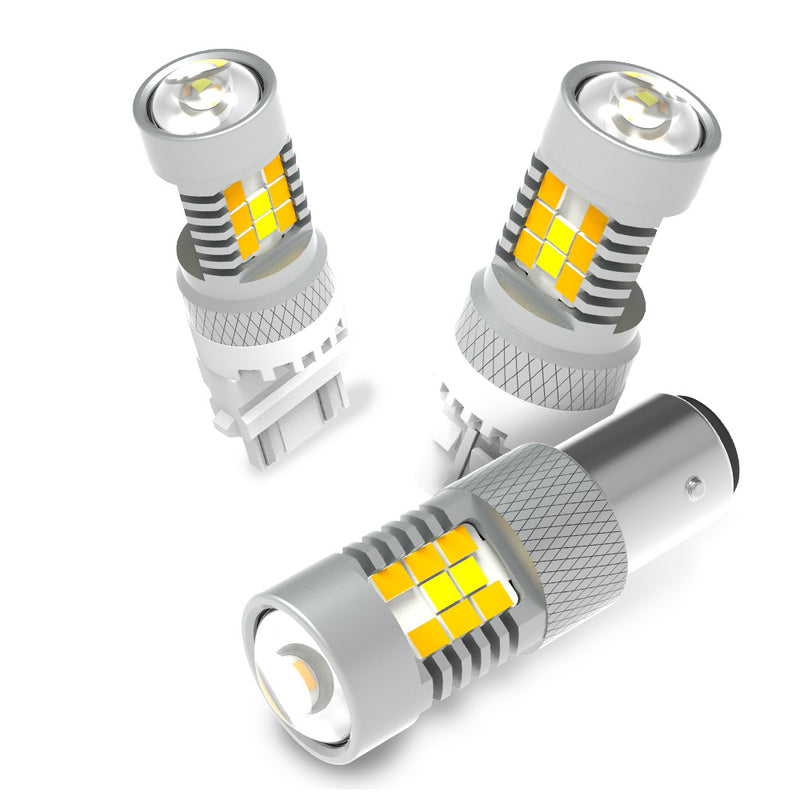 Cargue la imagen en el visor de la galería, 4G28 Series Dual Color LED Bulbs for Turn Signal & DRL