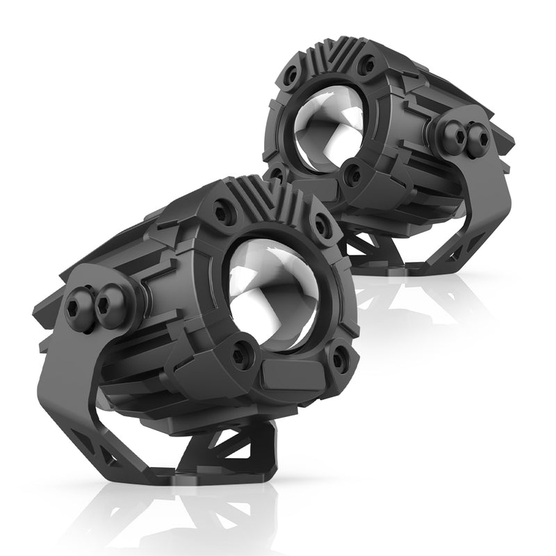 Load image into Gallery viewer, Dual Color 3 Modes Universal Fit Motorcycle LED Pod Lights