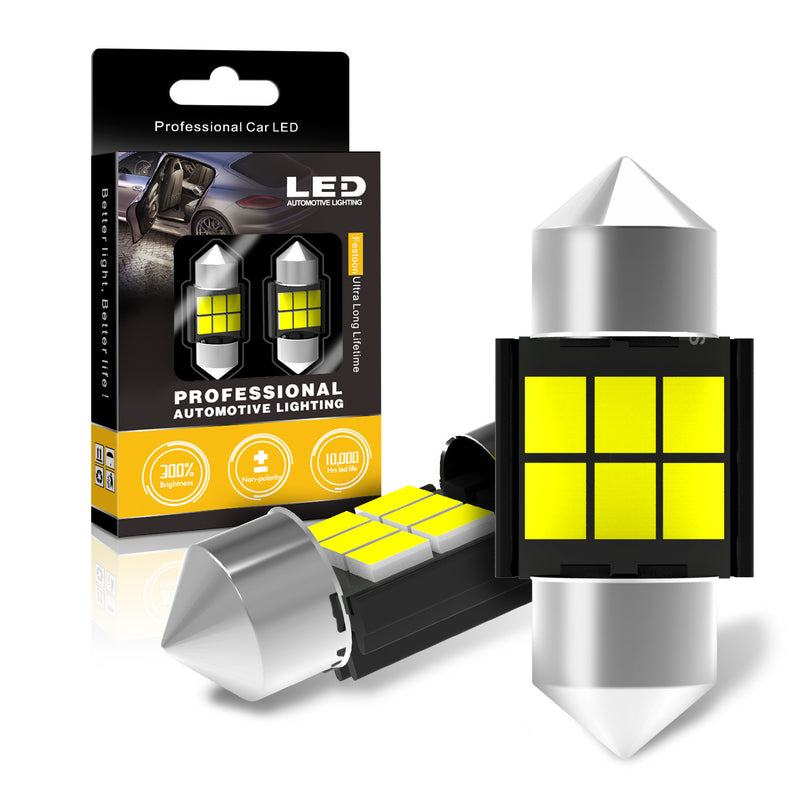 Load image into Gallery viewer, K6 Series Festoon-28MM Canbus LED Bulb for License Plate Lights