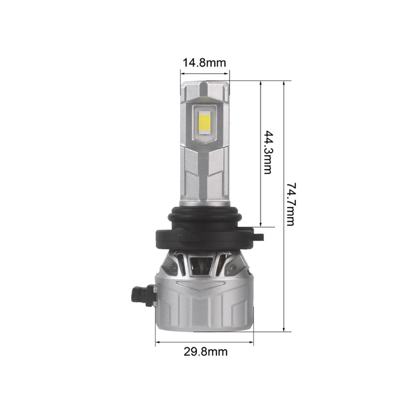 Load image into Gallery viewer, P2 Series 9006 Double Ball Bearing Fan LED Headlight Bulbs