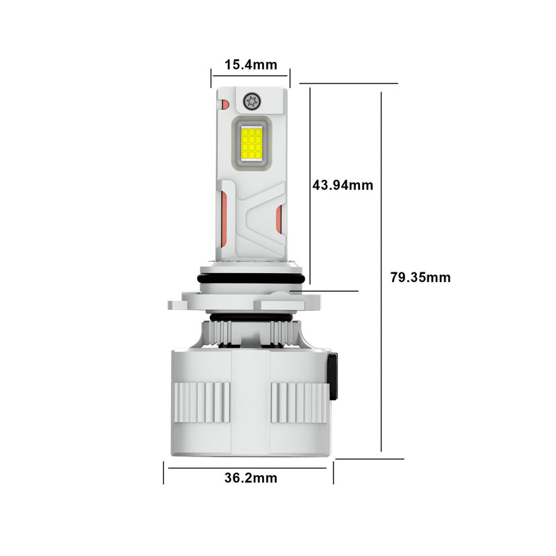 Load image into Gallery viewer, K3C Series 9006 High Power LED Headlight Bulbs