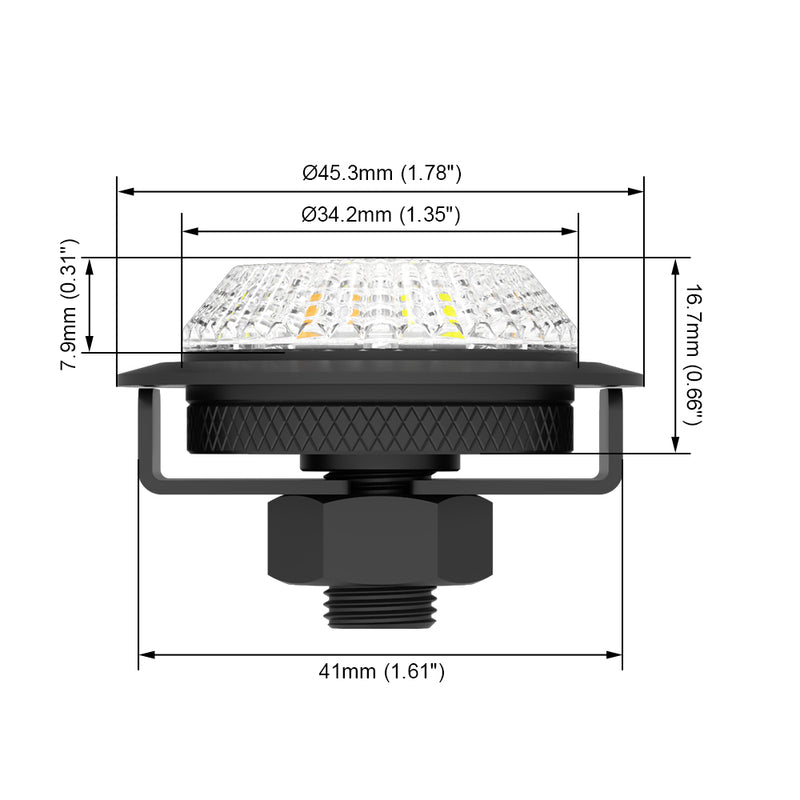 Cargue la imagen en el visor de la galería, EL13 Dual Color LED Rock Light Kit