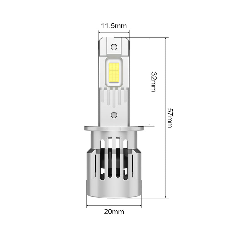Load image into Gallery viewer, M5 Series H3 Compact LED Headlight Bulbs