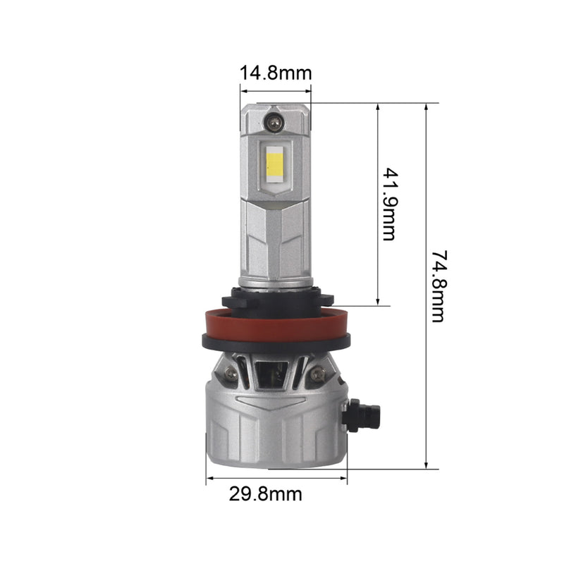 Load image into Gallery viewer, P2 Series H11 Non-Polar LED Headlight Bulbs