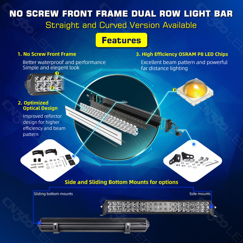 Load image into Gallery viewer, 48 Series 12 inch Single Row OSRAM LED Light Bar