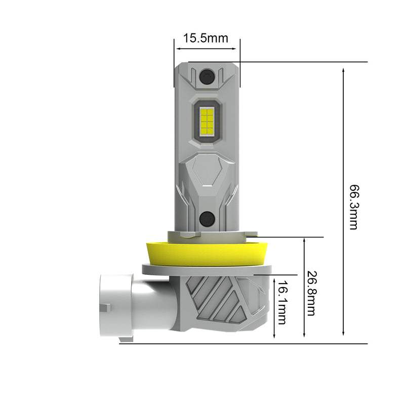 Load image into Gallery viewer, E20 Series H11 1500LM LED Headlight Bulb
