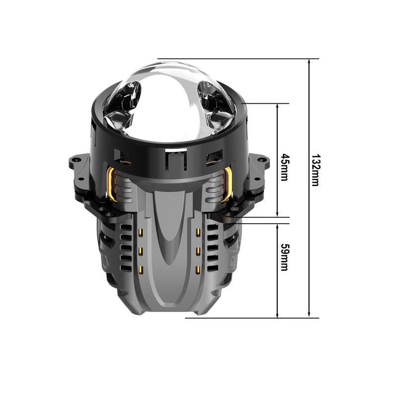 Load image into Gallery viewer, AP1 Series LD0680-A Bi-LED Projector Headlight