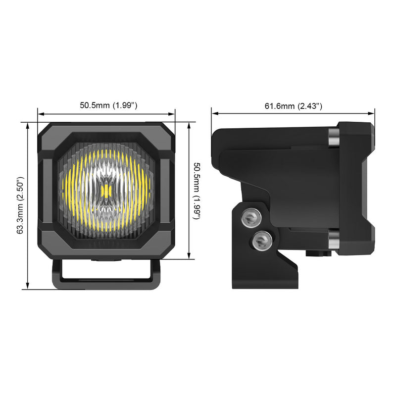 Load image into Gallery viewer, 3050 Series 25W LED Tractor Driving Cube Lights