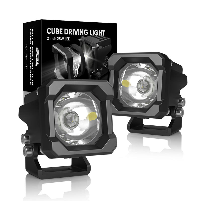 Cargue la imagen en el visor de la galería, 3050 Series 25W LED Tractor Spot Cube Lights
