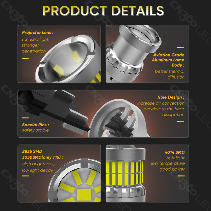 Load image into Gallery viewer, 2A Series T15 9–18V Reverse LED Light Bulb