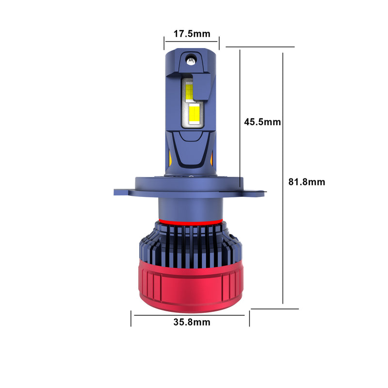 Load image into Gallery viewer, 85W K2C Series H4 LED Headlight Bulb Wholesale