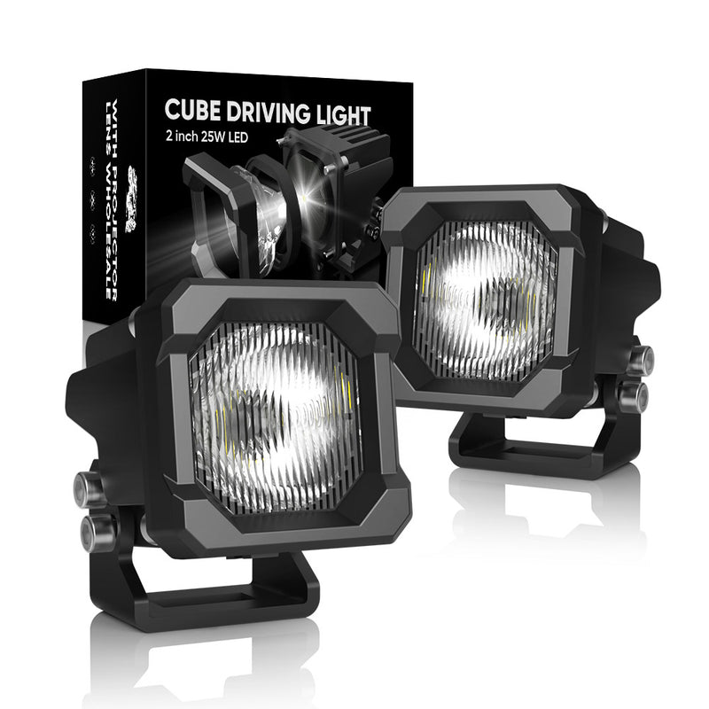 Load image into Gallery viewer, 3050 Series 25W LED Tractor Driving Cube Lights