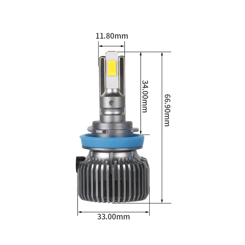 Load image into Gallery viewer, P60 Series H11 High brightness Mini Headlight Bulbs