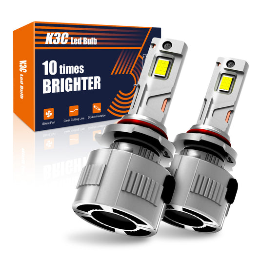 11000LM 120W High Power K3C Series 9005 LED Headlight Bulb