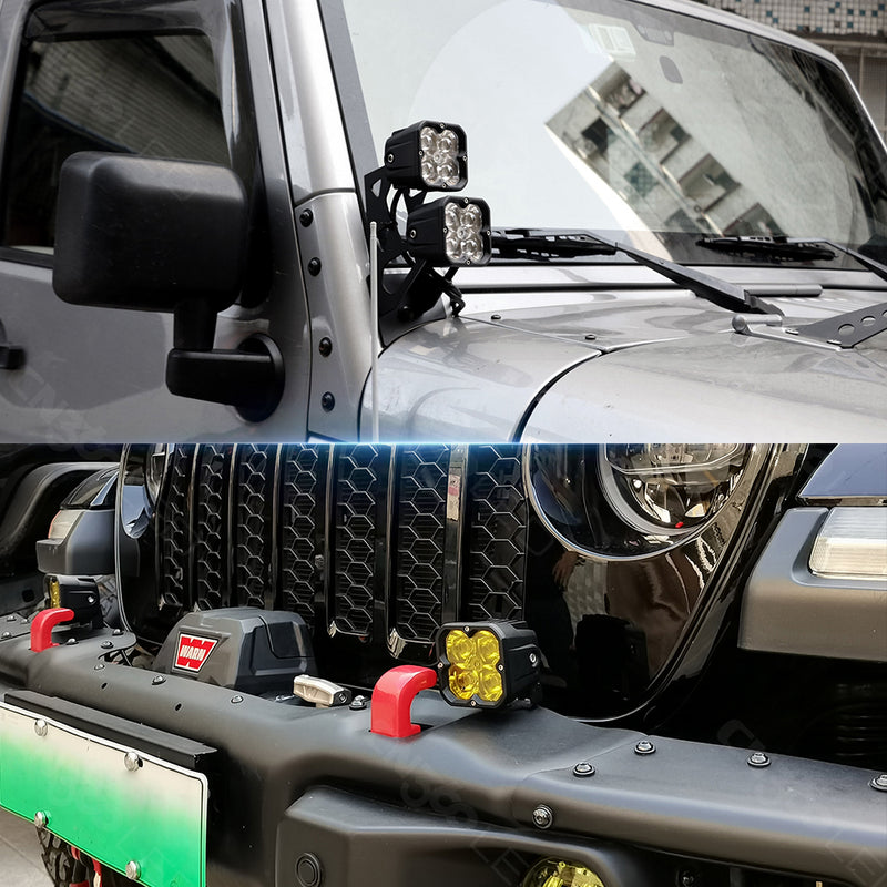 Load image into Gallery viewer, Whoelsale 3012 Series RGB Backlit LED Spot Work Light