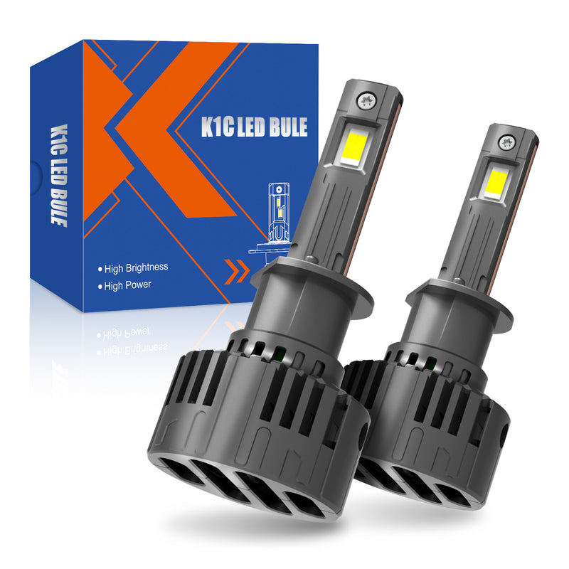 Load image into Gallery viewer, Integrated Die Casting Structure K1C Series H1 LED Headlight Bulbs