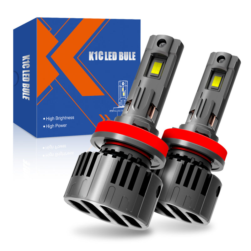 Load image into Gallery viewer, Wide Vehicle Compatibility K1C Series H11 LED Headlight Bulb