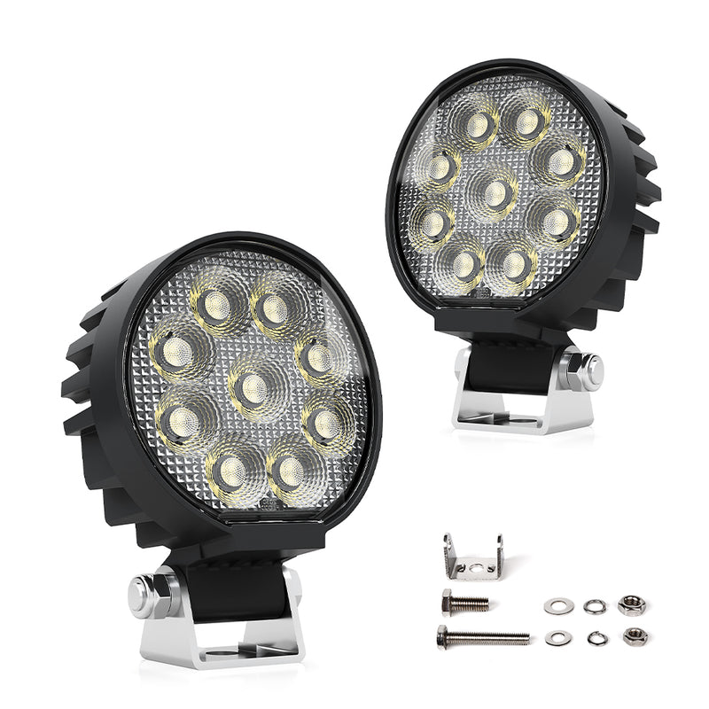 Загрузить изображение в просмотрщик галереи, 20 Series 2030 Integrated Design Round LED Flood Work Light