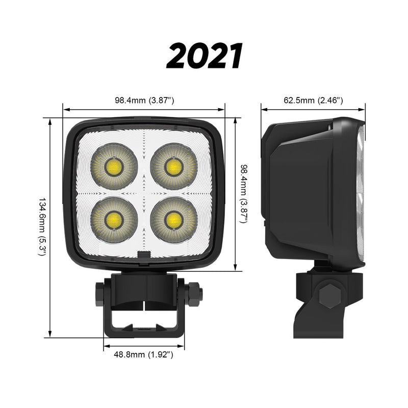 Load image into Gallery viewer, 20 Series Square Flood Lights with Adjustable Mount