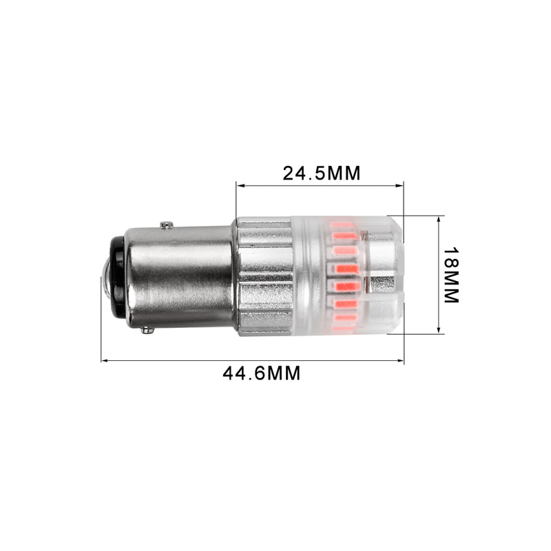 Load image into Gallery viewer, 2FT23 Series 1157 Red LED Brake Light Bulbs Wholesale