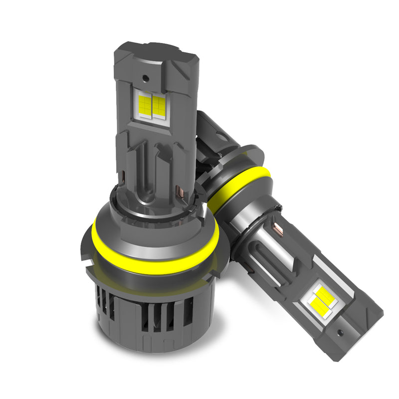 Cargue la imagen en el visor de la galería, Universal Fit Copper Heat Pipes K1C Series 9007 LED Headlight Bulb