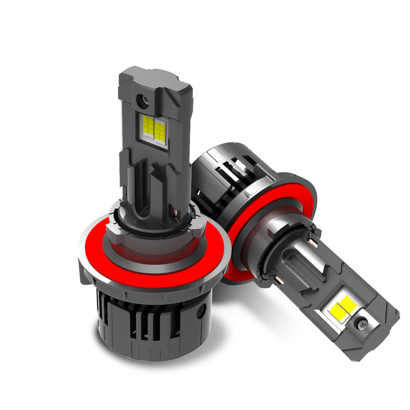 Load image into Gallery viewer, Universal Fit K1C Series H4 and H13 LED Headlight Bulbs