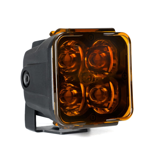 3 Inches Off-Road Pods Amber Light Cover