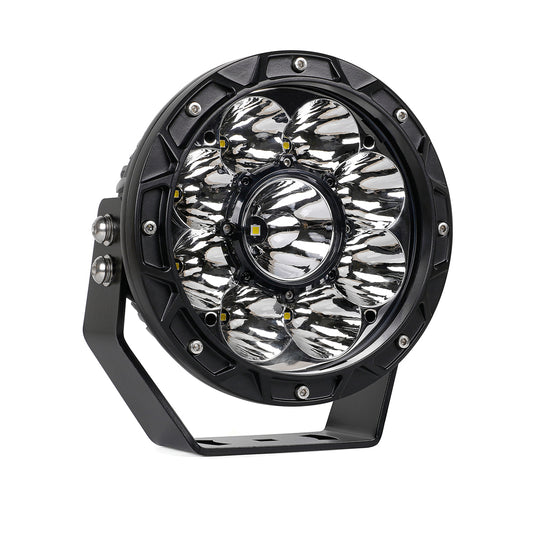7 Inches Round LED Spot Lights for Construction and Offroading