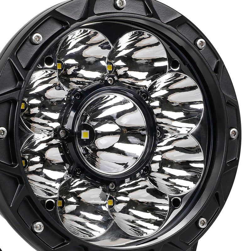 Загрузить изображение в просмотрщик галереи, 7 Inches Round LED Spot Lights for Construction and Offroading