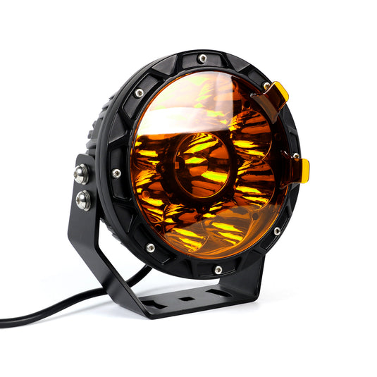 3024 Series 7-Inch Spot Light Amber PC Lens Cover (2pcs)