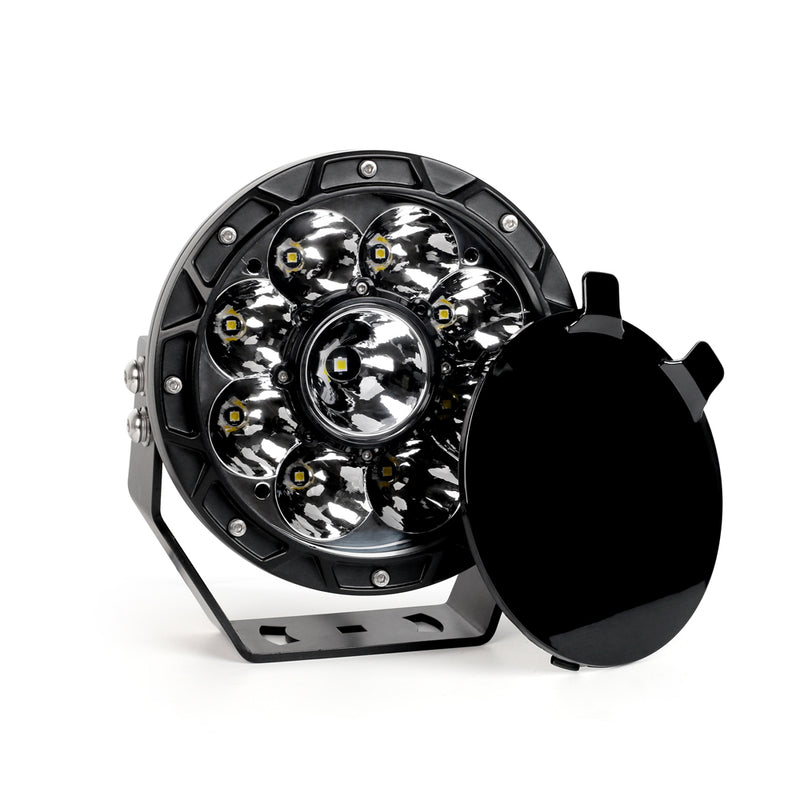 Load image into Gallery viewer, Durable Black PC LED Light Cover for 5-Inch Round Driving Lights