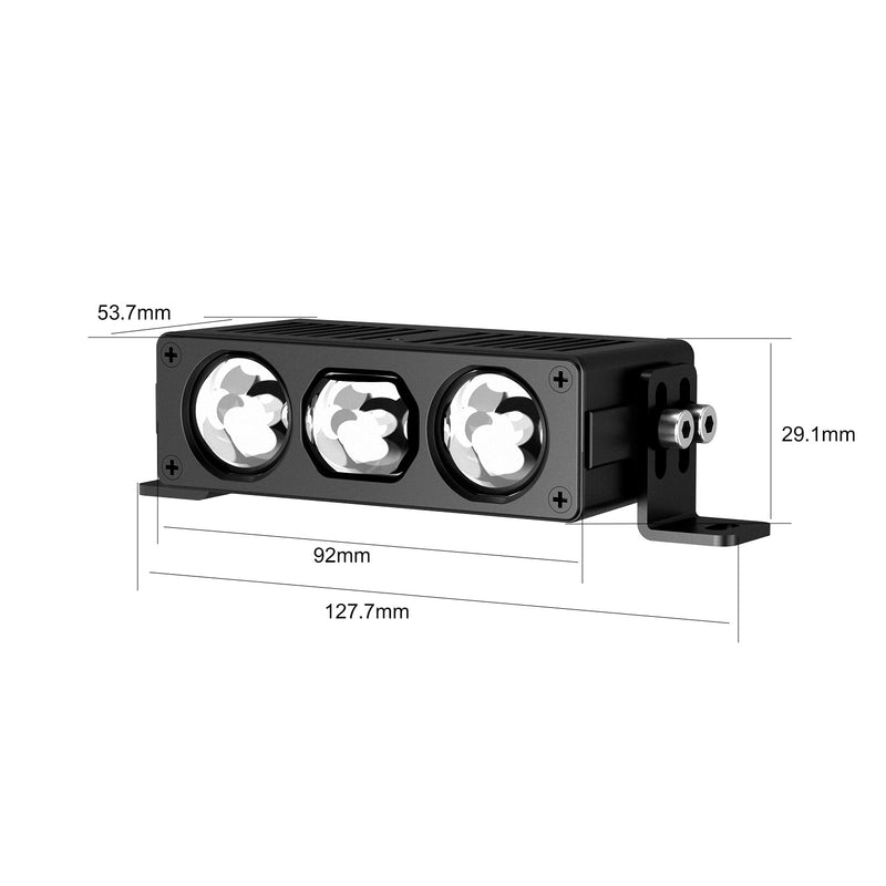 Load image into Gallery viewer, LG Series LG0265 Triple-Lens High Low Beam LED Grille Light