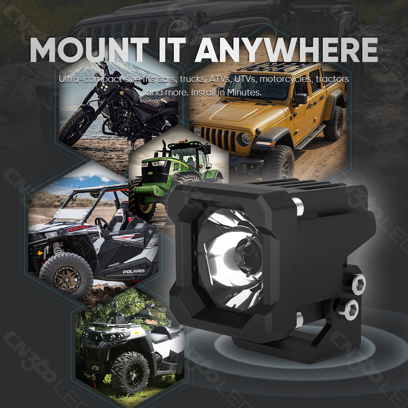 Load image into Gallery viewer, 3050 Series 25W LED Tractor Flood Cube Lights