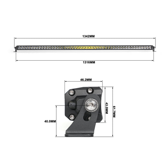 Best Wholesale 50 Inches LED Light Bar for Roof Mounts