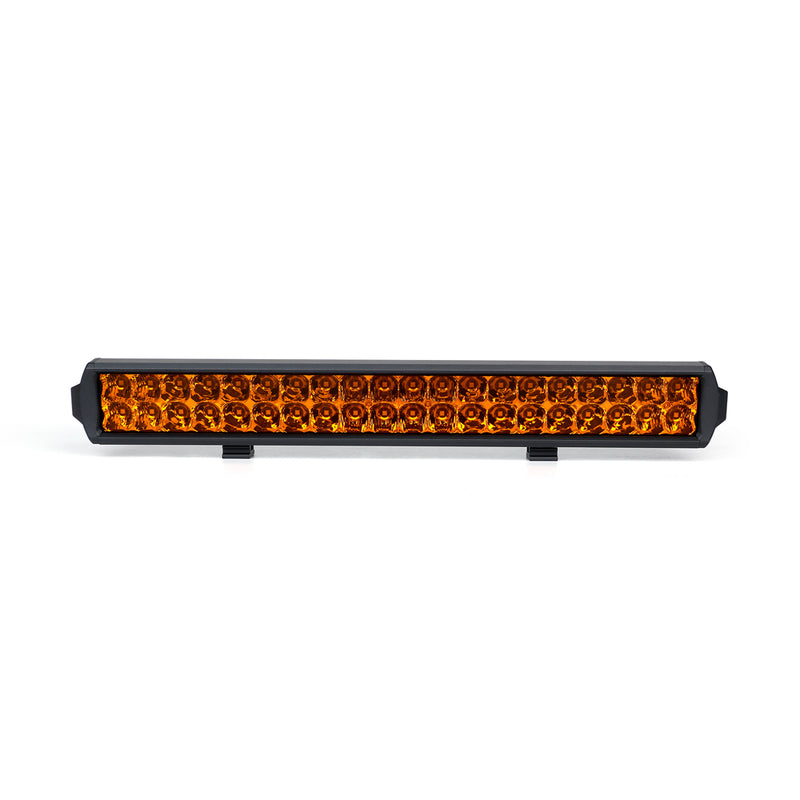 Cargue la imagen en el visor de la galería, 20-Inch 240W Dual Row Off-Road Amber LED Light Bar