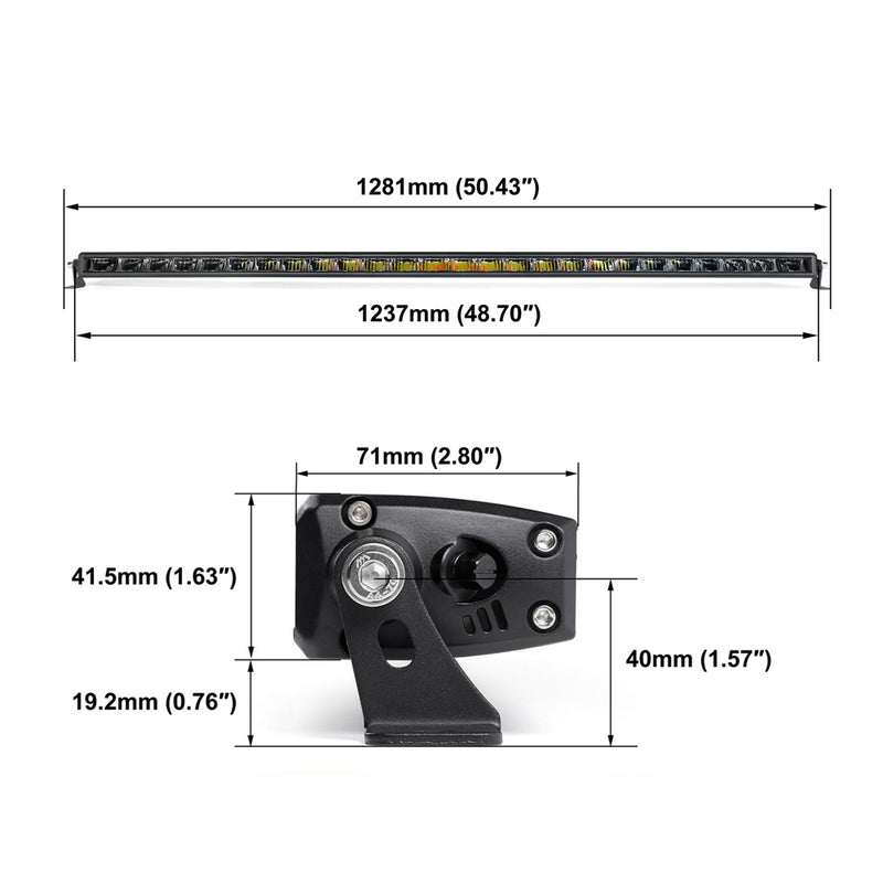 Load image into Gallery viewer, The 54 Series 50-Inch Dual Control LED Light Bar Wholesale