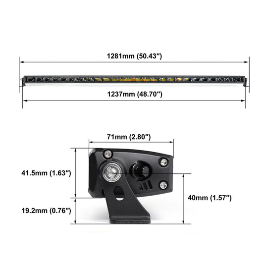 The 54 Series 50-Inch Dual Control LED Light Bar Wholesale