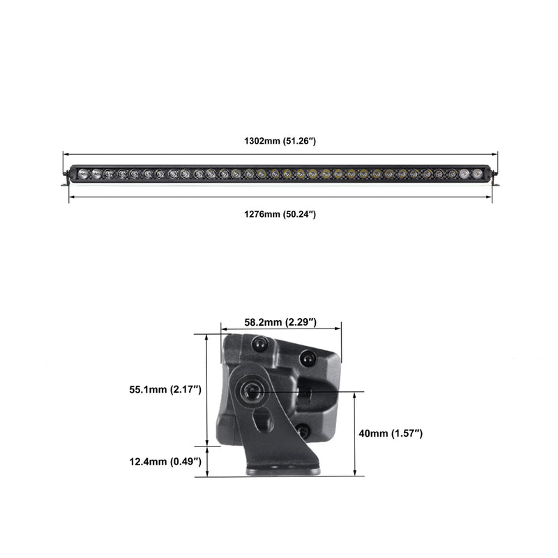Load image into Gallery viewer, Wholesale 50-inch Combo Beam LED Projector Light Bar