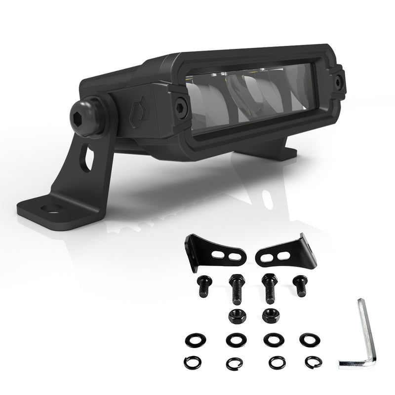 Load image into Gallery viewer, GT Series 5 Inch Dual Color Single Row Driving Light Bar