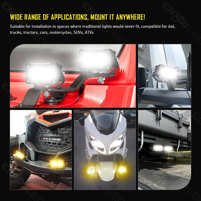 Загрузить изображение в просмотрщик галереи, 3045 Series Compact 20W LED Flood Beam Pod Light