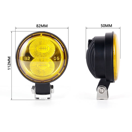 Wholesale A1 Series 3-Inch Yellow LED Flood Lights