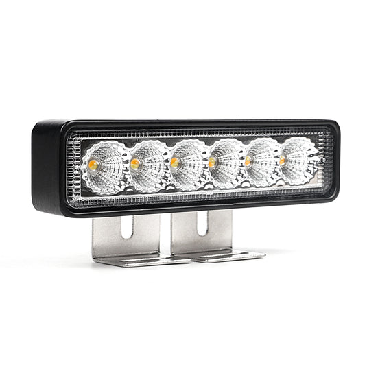 A1 Series 18W 6 Inches Small LED Light Bar White Amber Dual Color