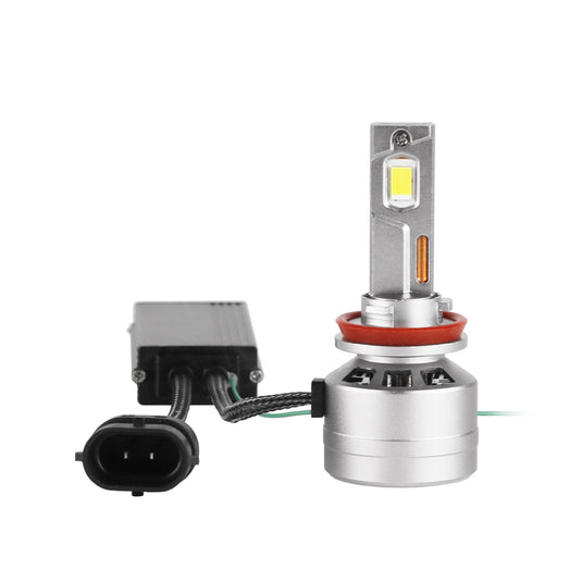 Adjustable Power LED Headlight Bulbs with Remote Control Wholesale
