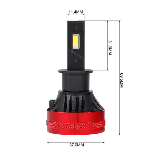 Canbus LED Headlight Bulbs F3C H1