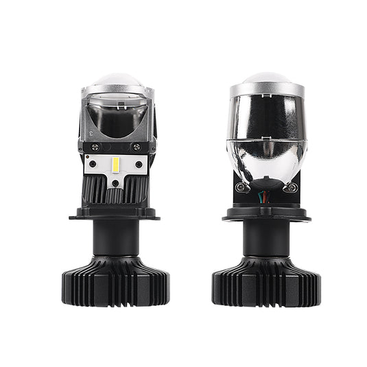H4 Projector Lens LED Headlight Bulbs